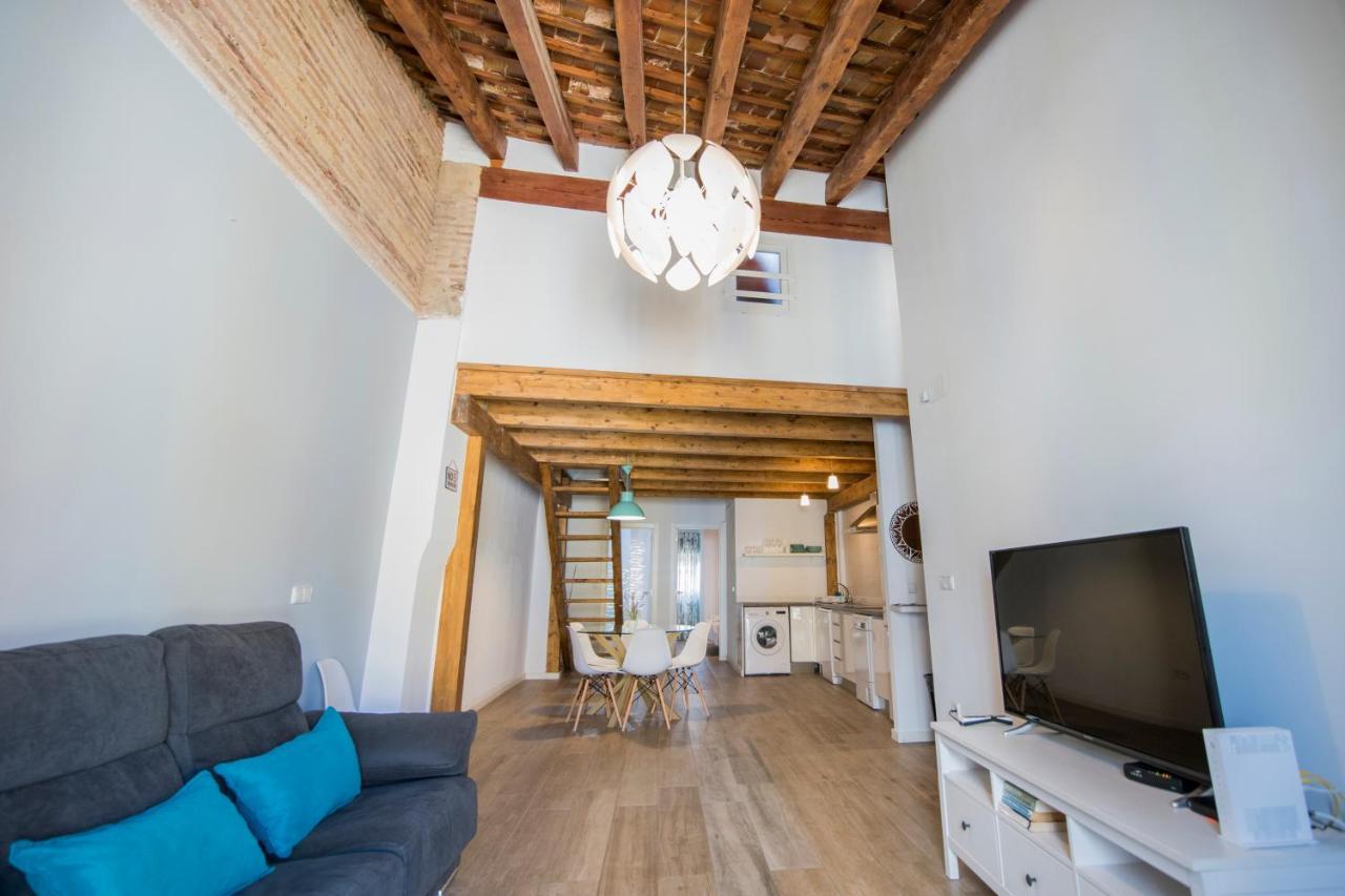 Cozy Duplex Apartment 1 Step To City Center Selfcheckin! Valencia Eksteriør bilde