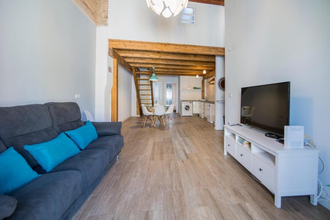 Cozy Duplex Apartment 1 Step To City Center Selfcheckin! Valencia Eksteriør bilde
