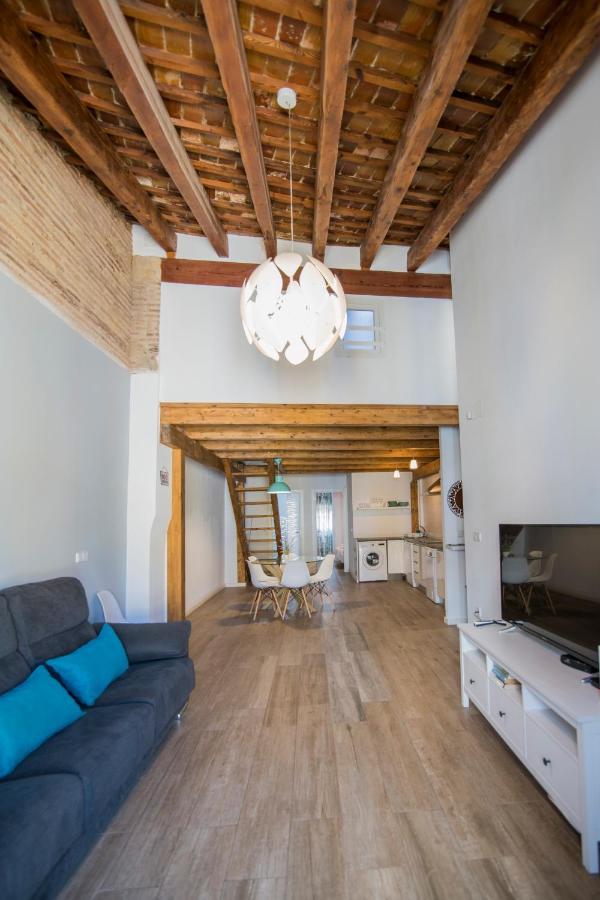 Cozy Duplex Apartment 1 Step To City Center Selfcheckin! Valencia Eksteriør bilde